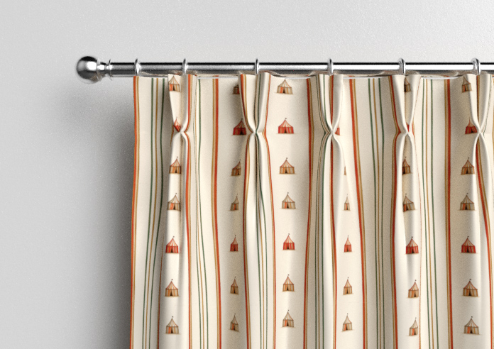 May Day, Tent Stripe Spice - Made to Measure Curtains - Image 10